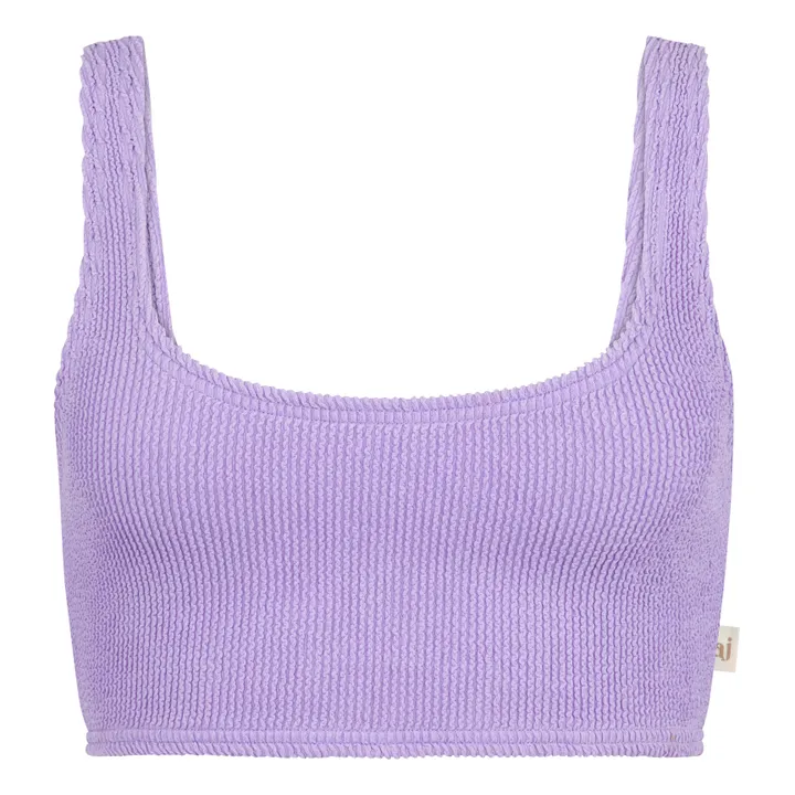 Araminta James Haut de Maillot Hoola | Lilas