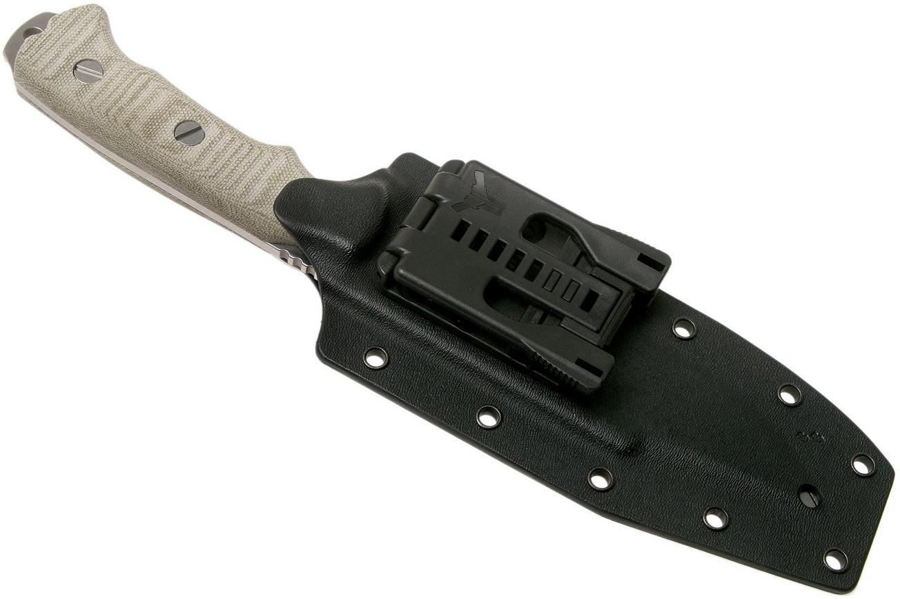 Rick Hinderer Fieldtac 6” Harpoon Spearpoint Stonewash OD-Green micarta survivalmes