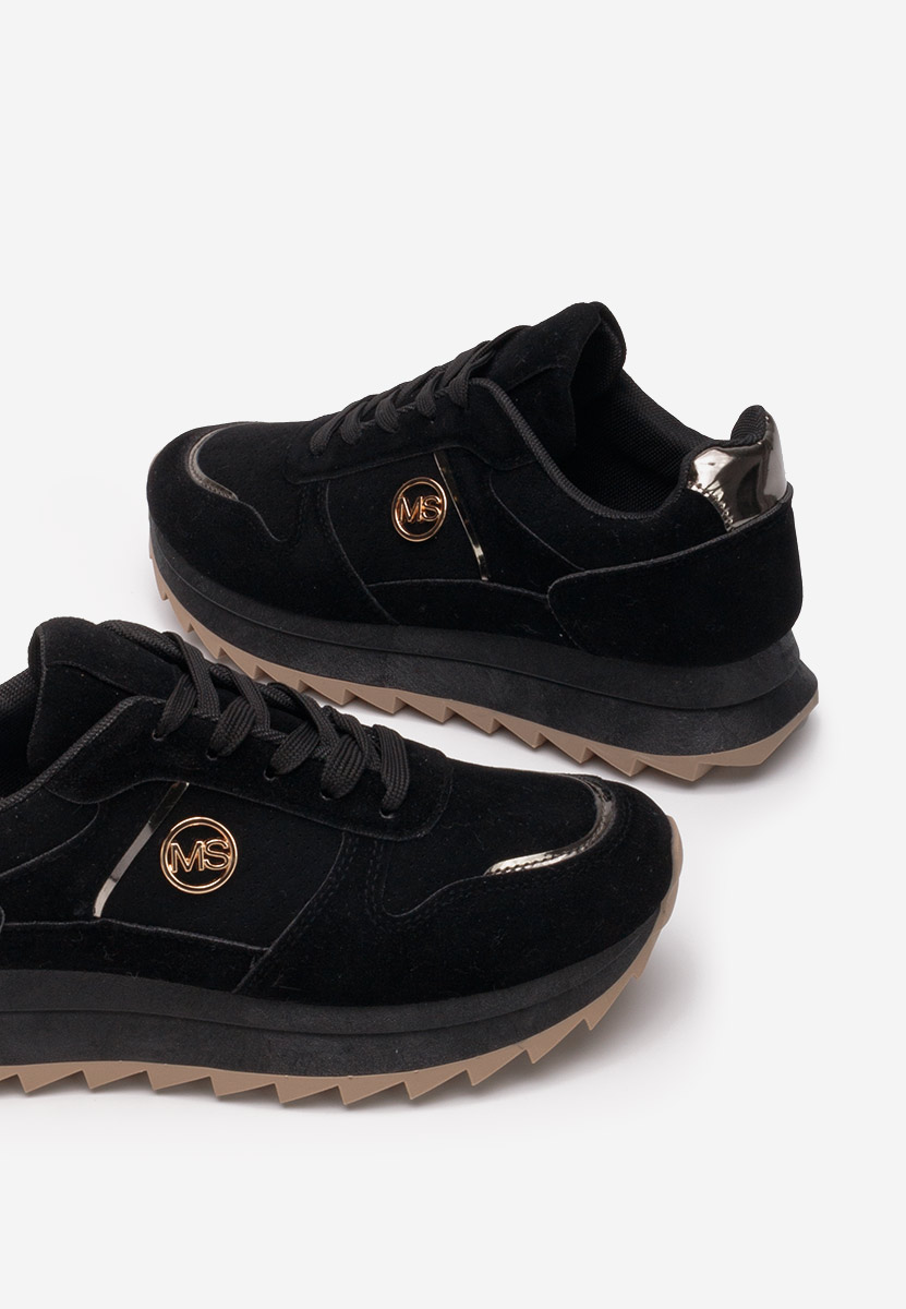 Baskets pour femme noirs Tanitia