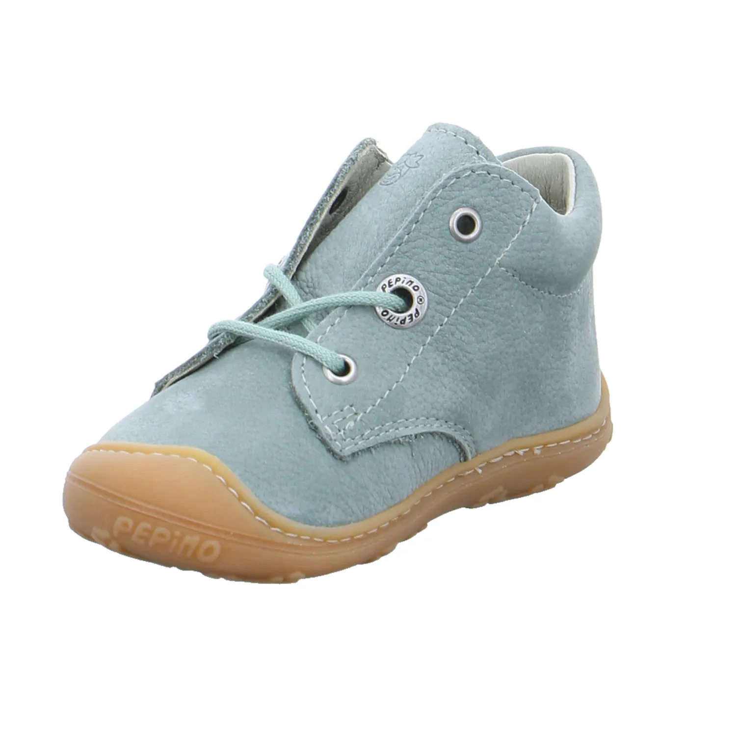 PEPINO Lauflernschuh Blau Leder  Bottine Unisex