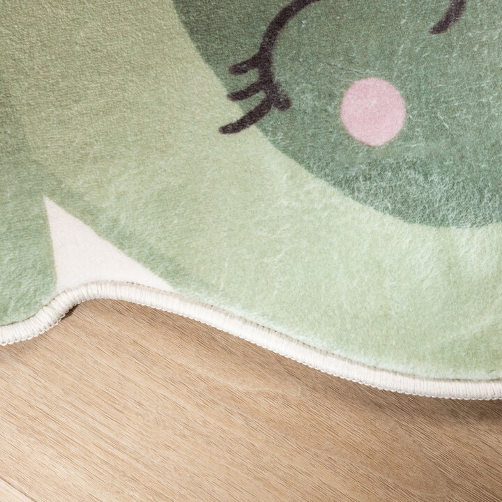 Wasbaar kindervloerkleed - Berry Avocado Groen