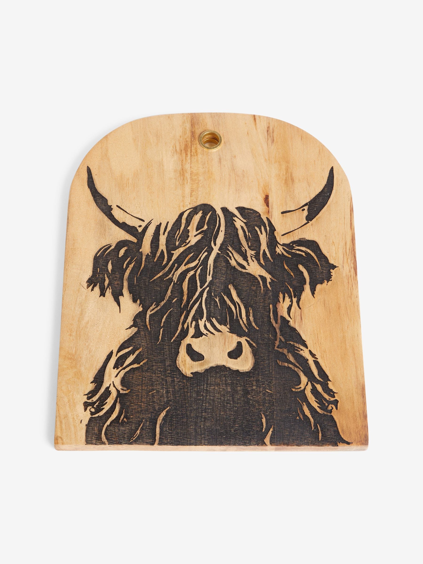 Hamish The Highland Cow houten serveerplank