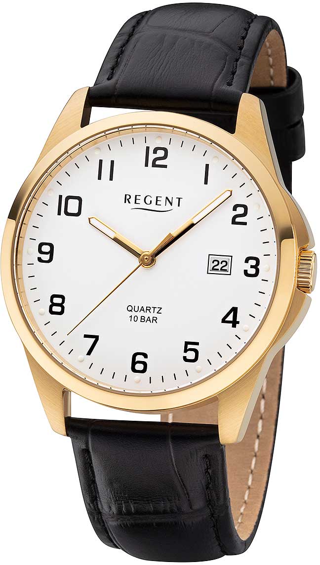 Regent Herrenarmbanduhr F-1226 - 39 mm