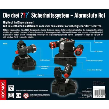 KOSMOS Die drei??? Sicherheitssystem