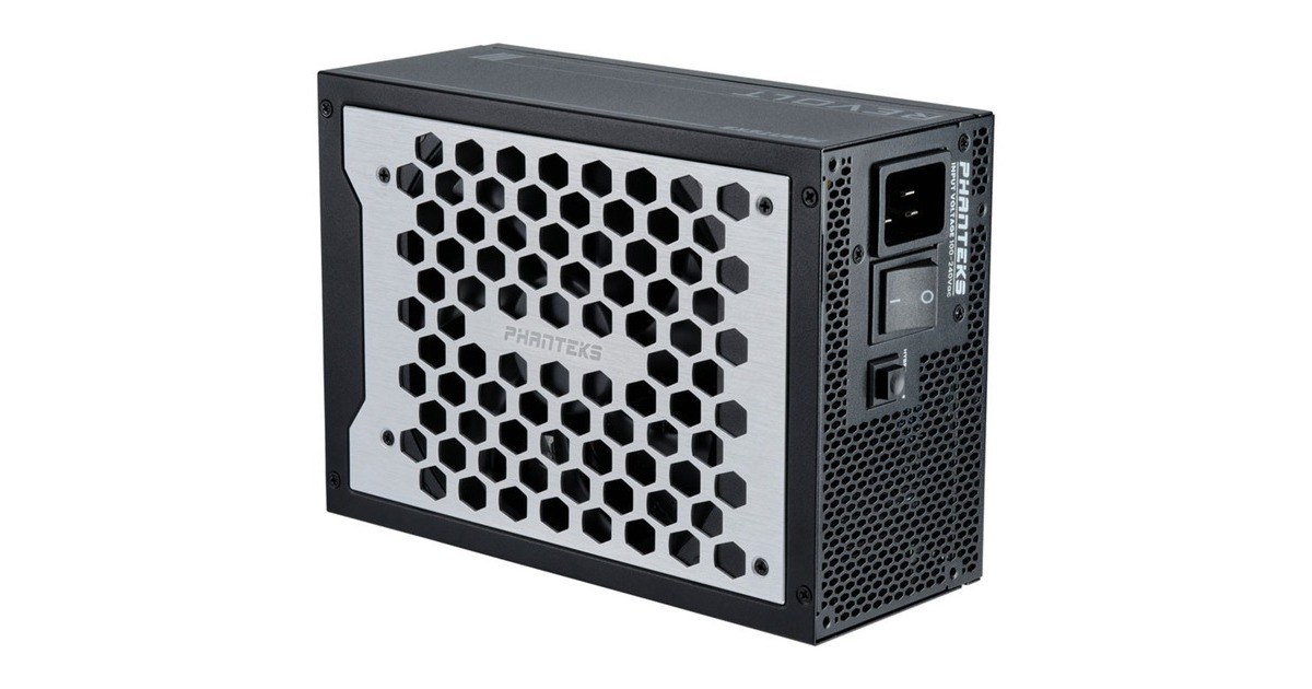 PhanteksRevolt modulaire 1600 watt voeding   (Zwart)