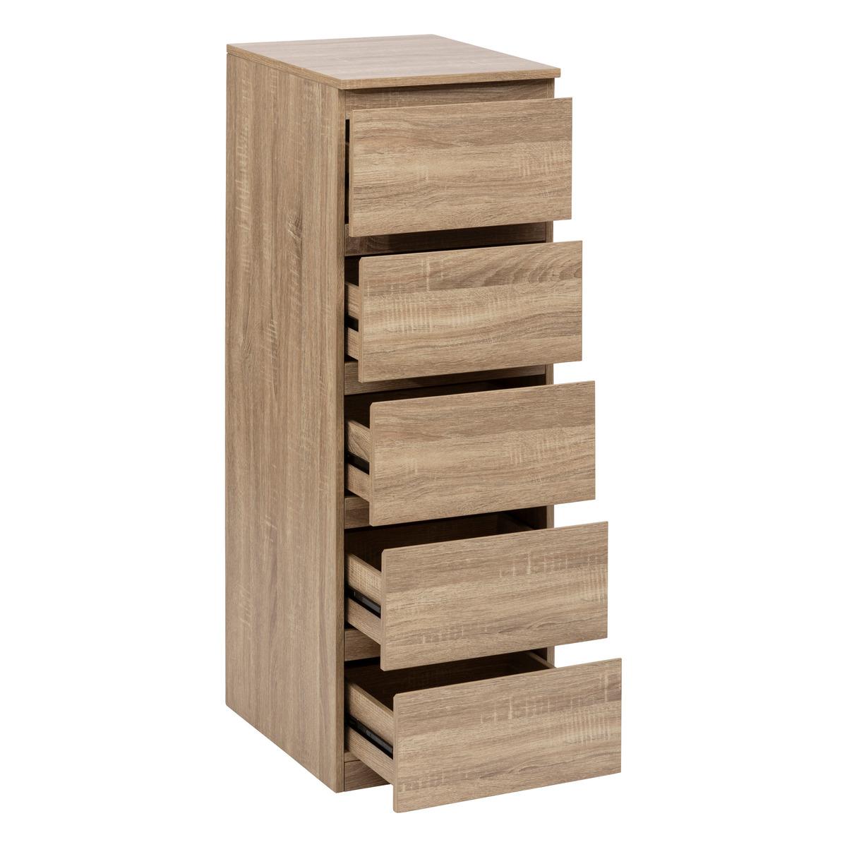 CHIFFONIER 5 TIROIRS DOLO