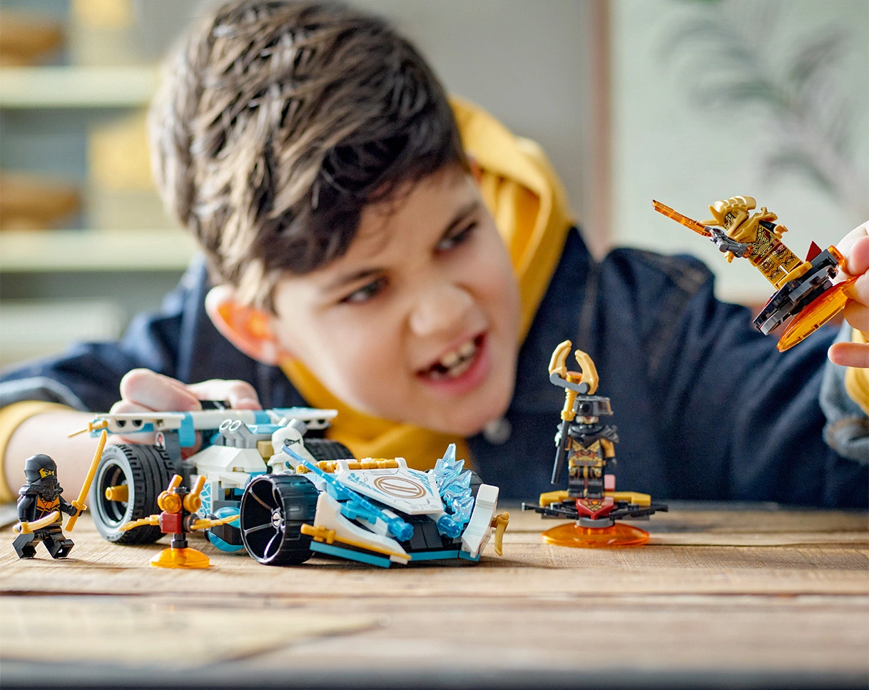 LEGO® NINJAGO 71791 Zanes Drachenpower-Spinjitzu-Rennwagen