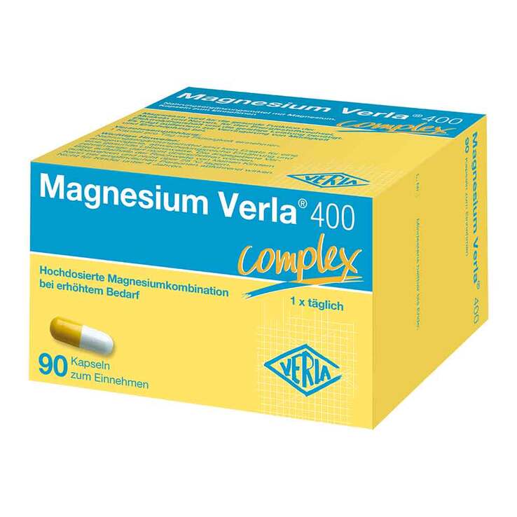 Magnesium Verla 400 Kapseln, 90 St