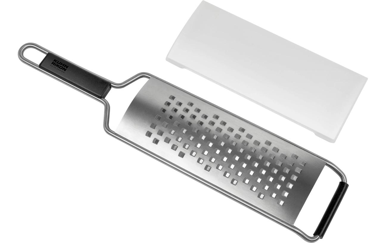 Handreibe medium Schwarz/SilberAllzweck-Reibe