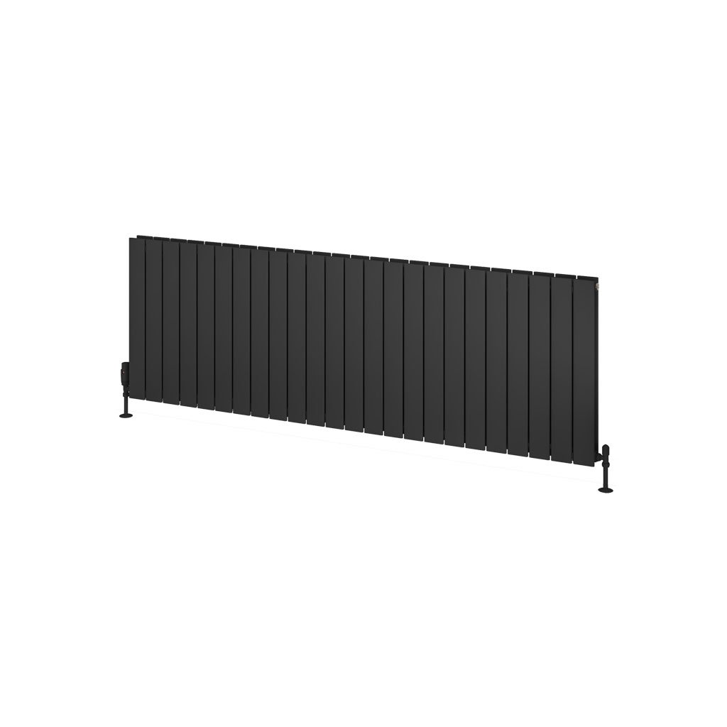 Eastbrook Addington type 20 radiator 175x60cm aluminium 2654W antraciet mat