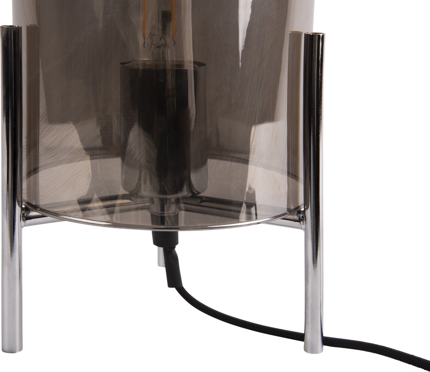 PT Living tafellamp Bell grijs D 16 H 30 cm
