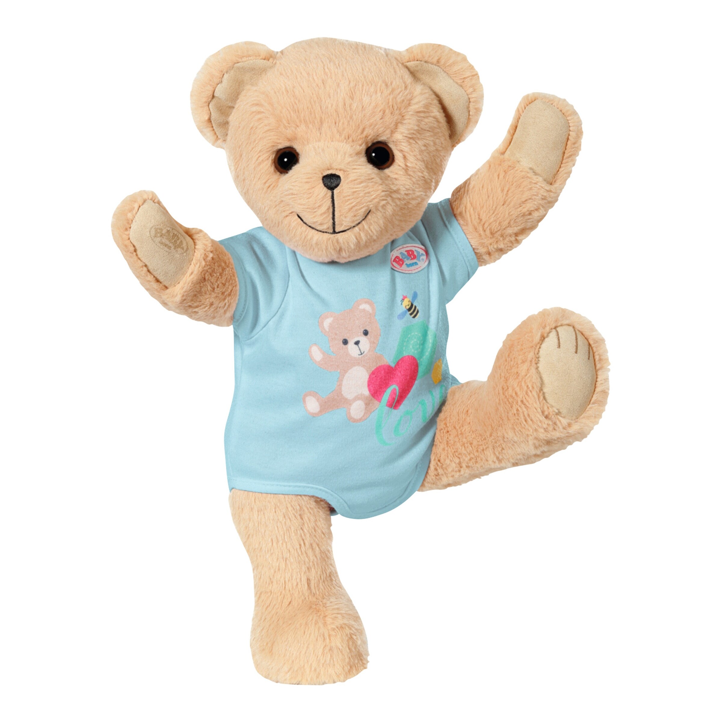 Zapf Creation - BABY BORN Kuscheltier Bär 36cm blau
