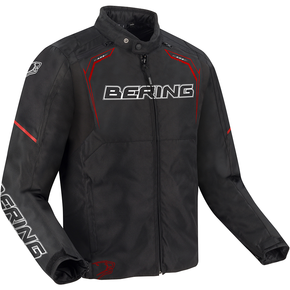 Bering - Blouson Sweek Noir / Blanc / Rouge