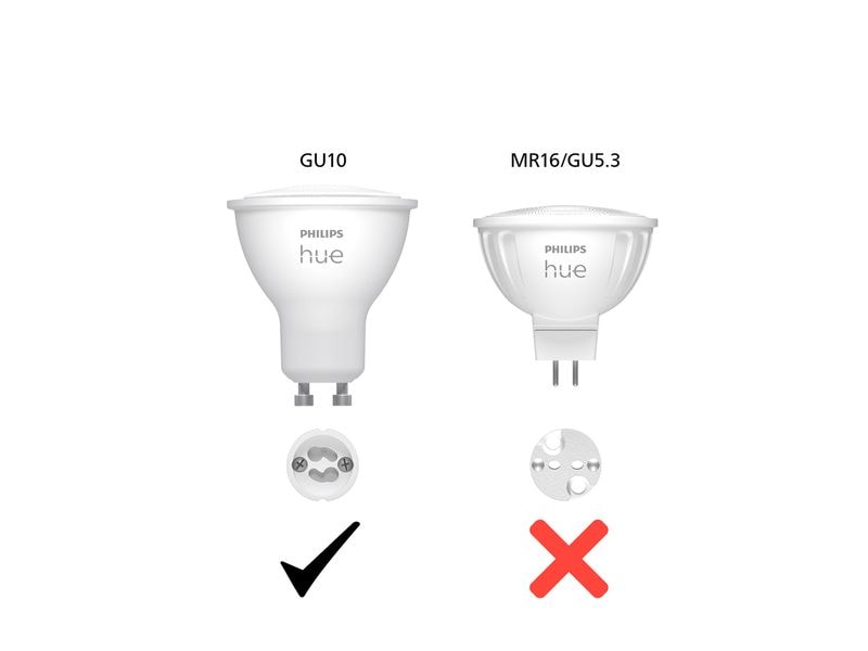 Philips Hue White Ambiance GU10 Einzelpack Schönere Momente in smarter Beleuchtung