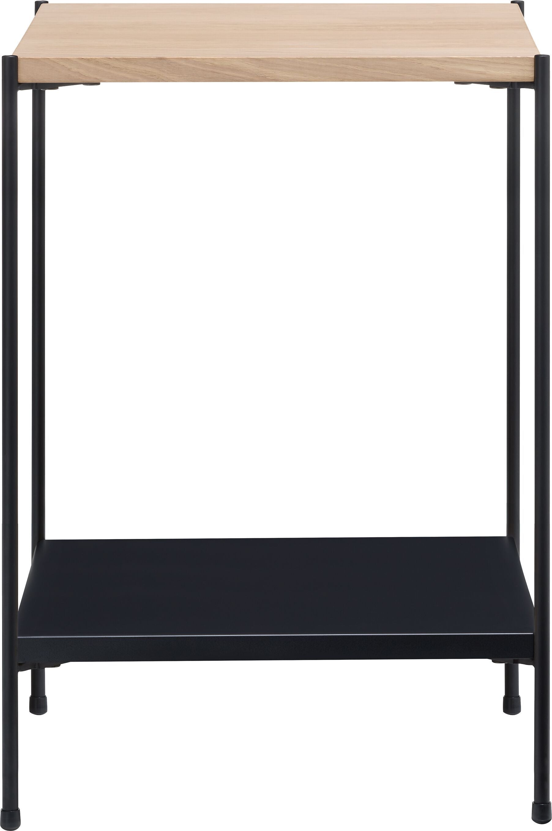 MALA Nachttisch - Eiche weiss / B: 40.0 cm x T: 40.0 cm x H: 59.0 cm