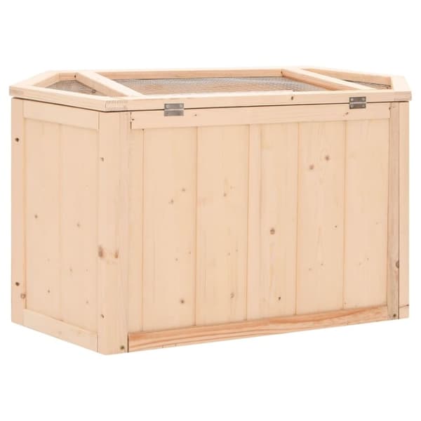 vidaXL Hamsterbur 80x40x43 cm heltre gran