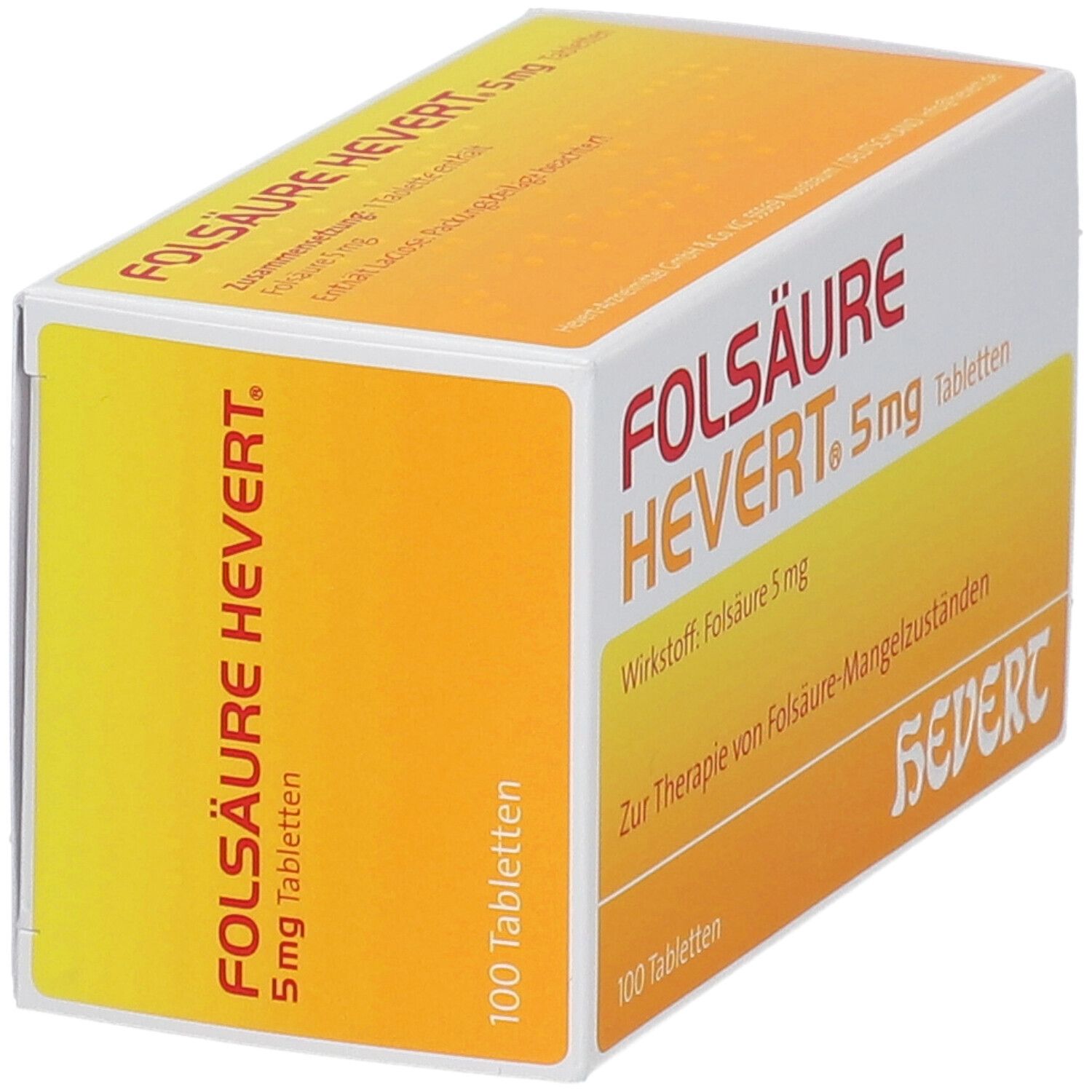 FOLSÄURE HEVERT® 5 mg