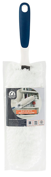 Plumeau microfibre Elephant L 43,5 x l 9,5 x H 3 cm