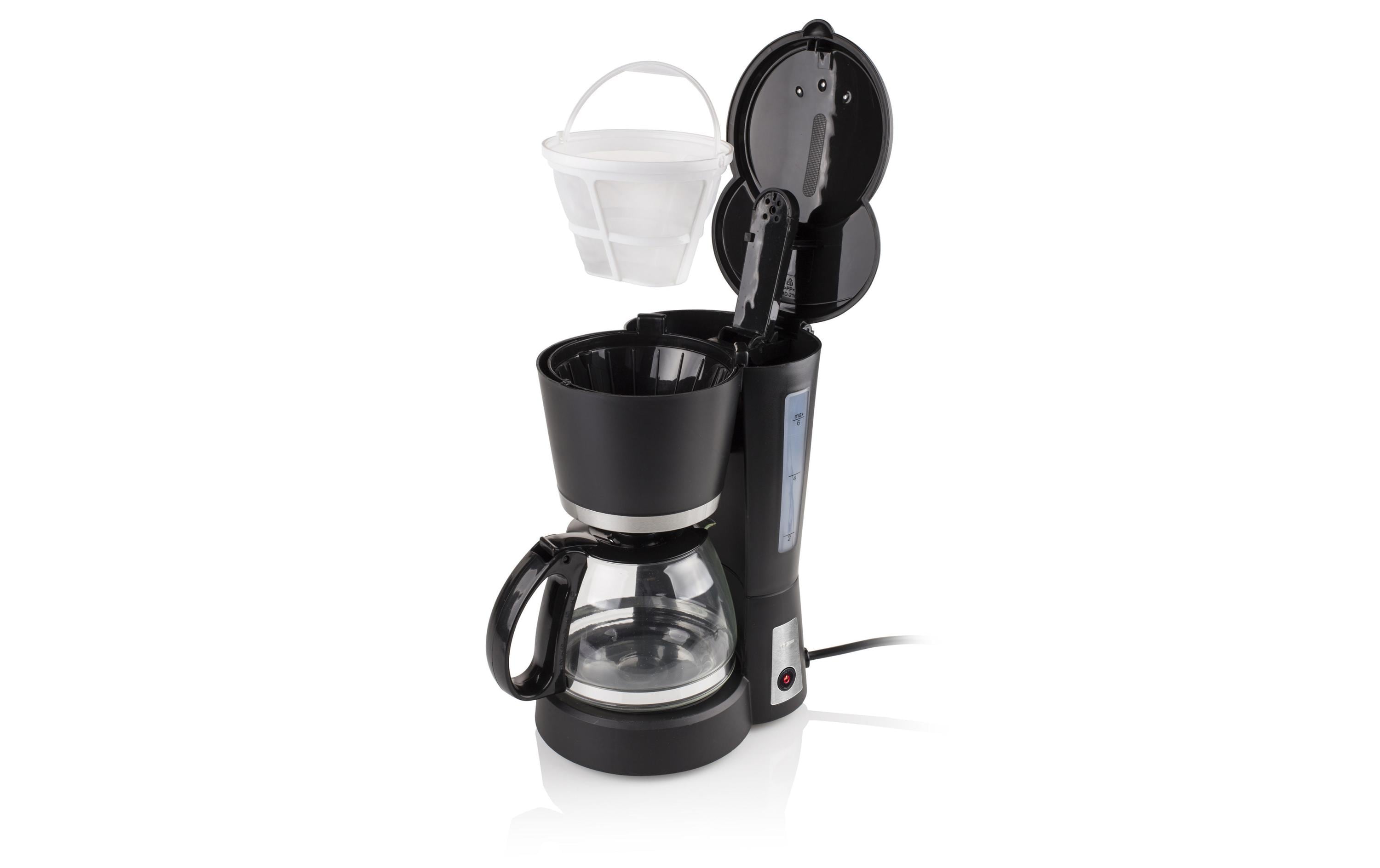Filterkaffeemaschine CM-1233 Schwarz/SilberKaffeeautomat