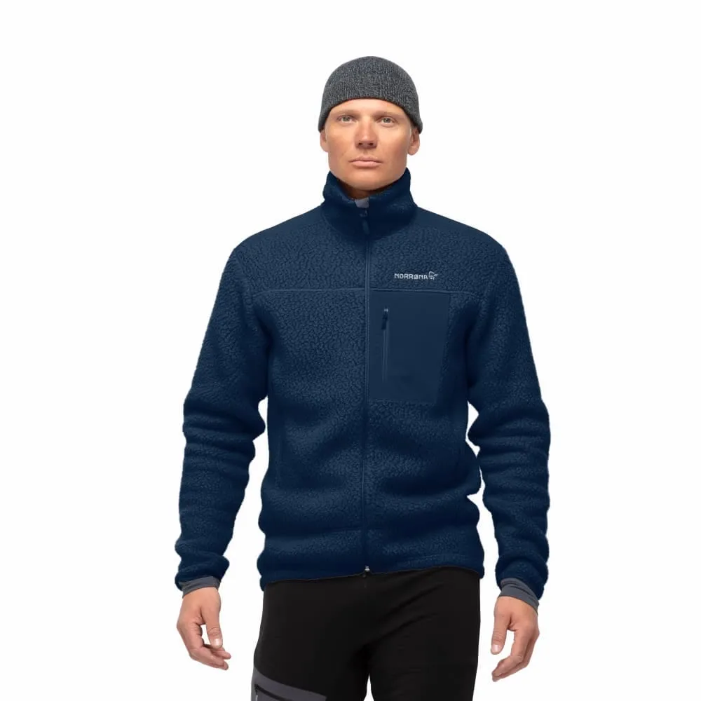 Norrøna Trollveggen Thermal Pro Jacket (M) Indigo Night Blue/Indigo Night