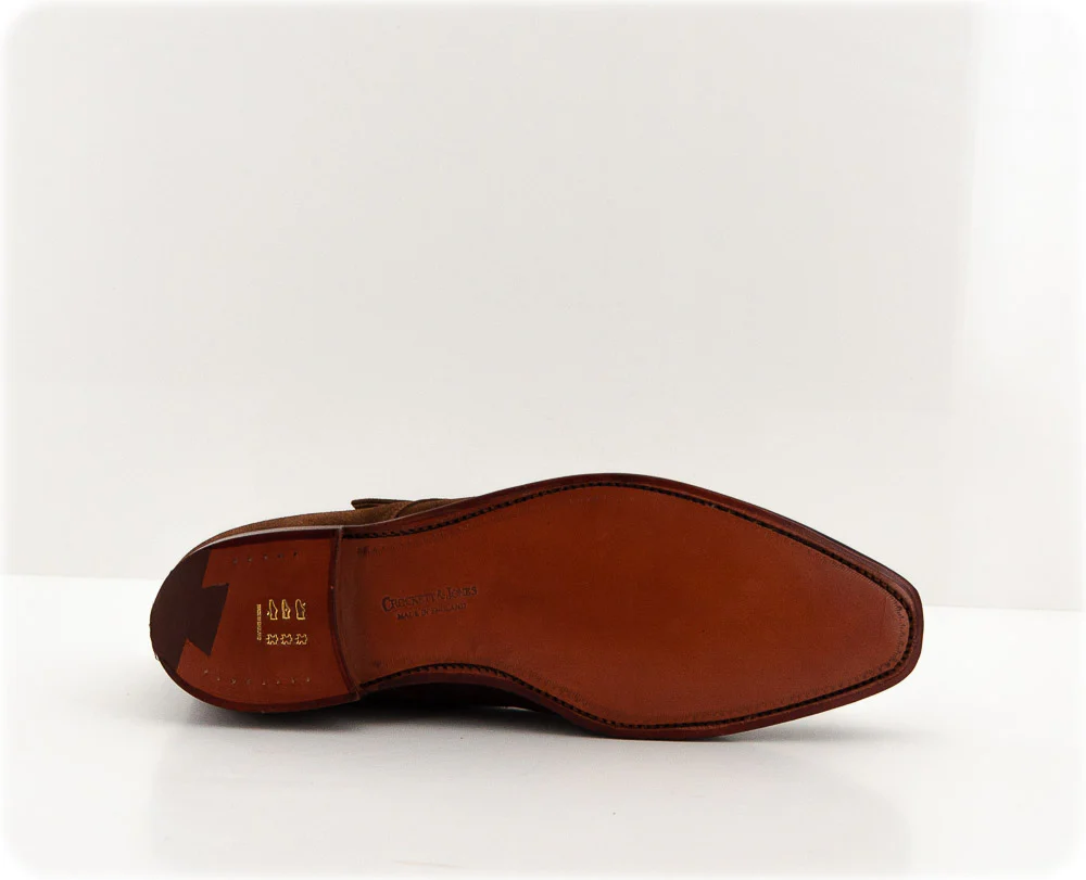 CROCKETT AND JONES - CAMBERLEY SUEDE SNUFF