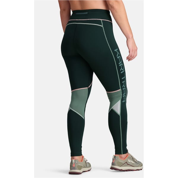 Collant running KARI TRAA LOUISE 2.0 TIGHTS PINE