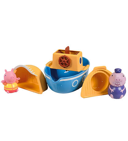 Toomies Bådeleget?j - Peppa  Grøndpa Spash & Pour Boat