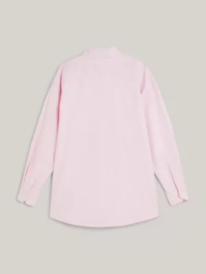 Camisa Oxford Crest Archive Relaxed Fit Unissex