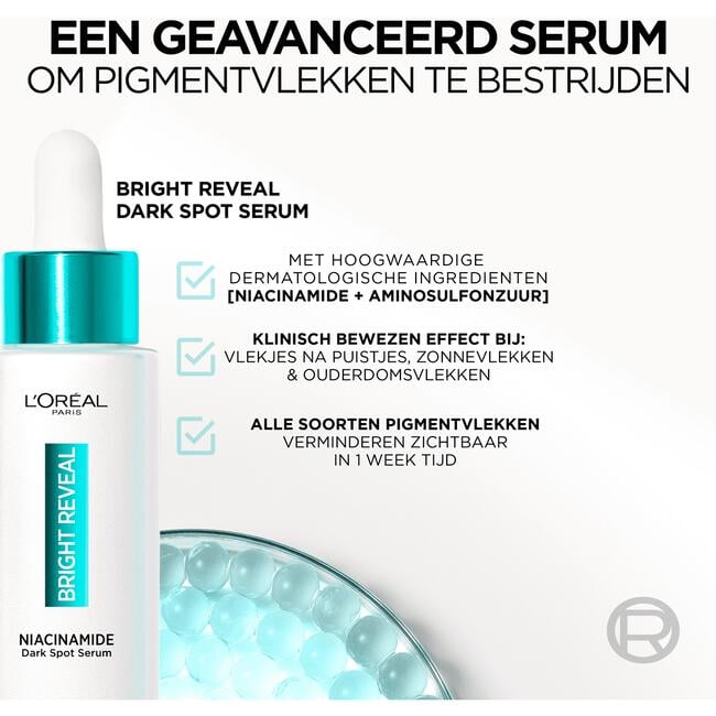 L'Oréal Paris Bright Reveal Niacinamide Serum 30ML