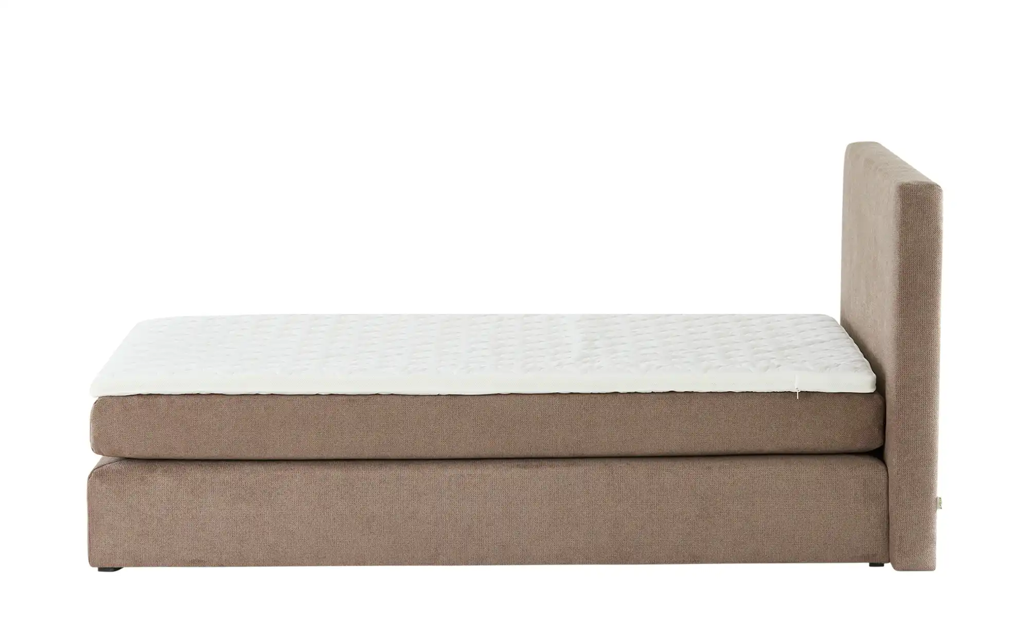 smart Boxspringbett 140x200 - schlamm Basic