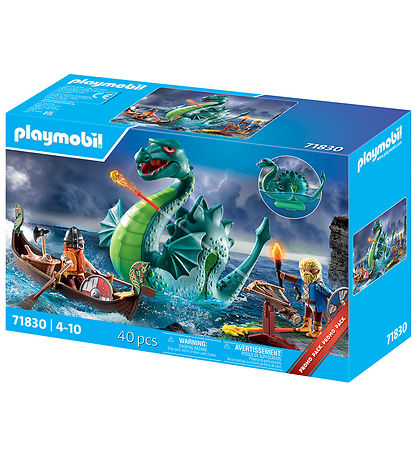 Playmobil - Wikinger mit Seeungeheuer - 71830 - 40 Teile