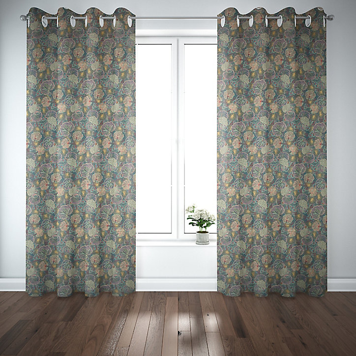Rideau Hititi GoodHome l.140 x H.260 cm vert