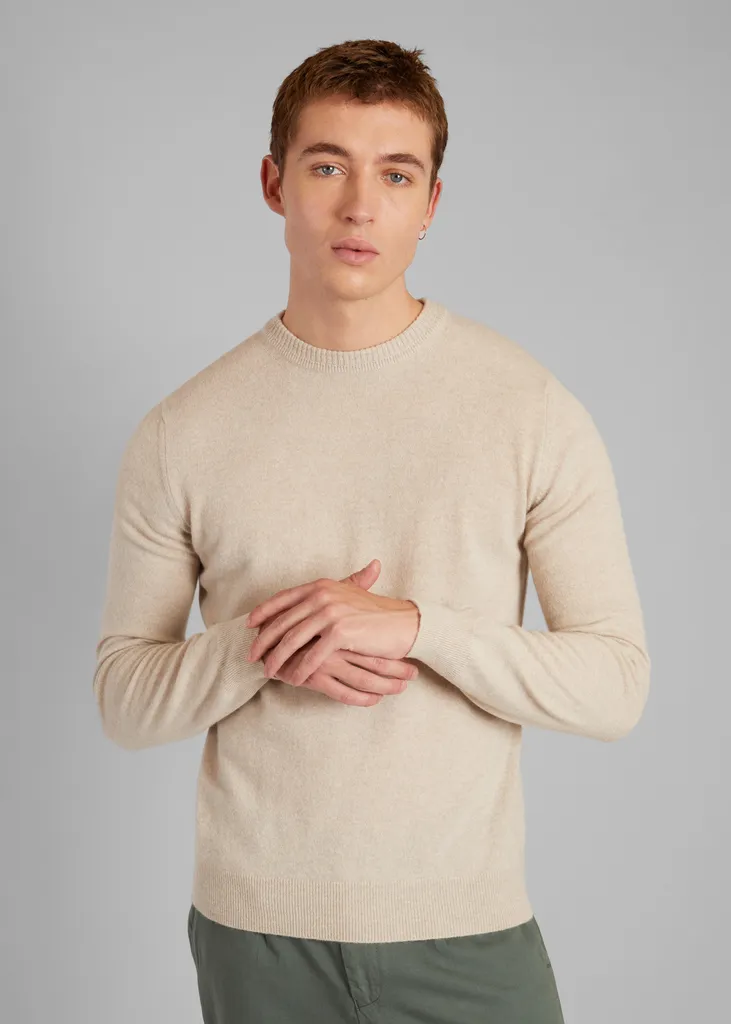 Pull en laine merinos et cachemire L'Exception Paris