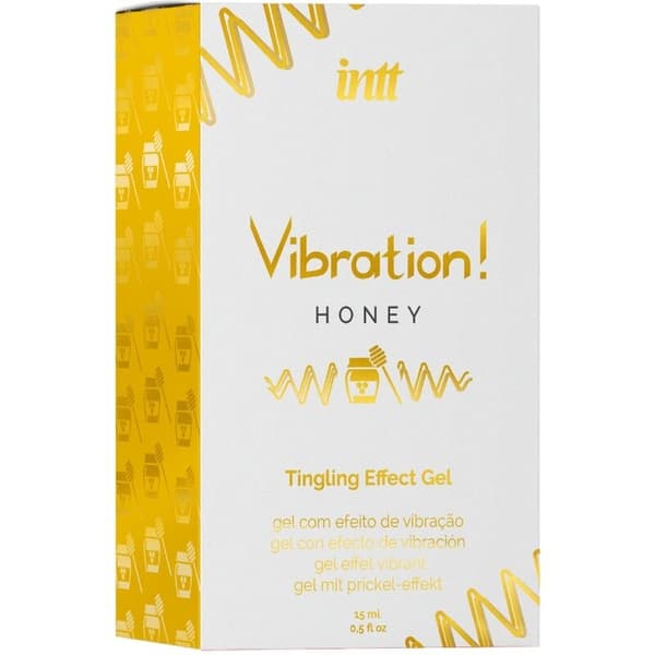 Intt - Kraftig intimstimulerende honning Flytende Vibrator Gel 15 Ml