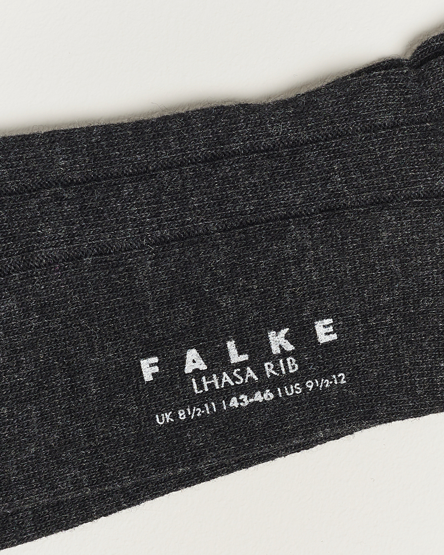 Falke Lhasa Cashmere Socks Antracite Grey