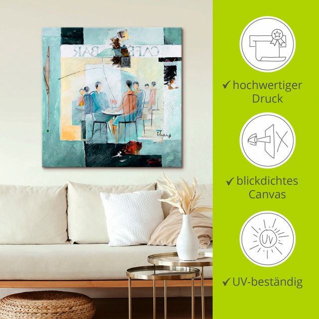 Artland Leinwandbild »Geschmack von Zitronen« Gruppen & Familien 1 Stk. tlg. als Leinwandbild, Poster, Wandaufkleber in verschied. Grössen