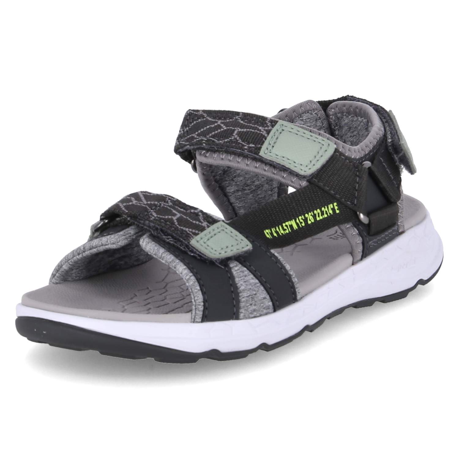Superfit Sandalen CRISS CROSS - grau/hellgrau