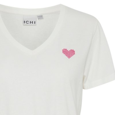 Tee-shirt à manches courtes femme Ihkennedy Ss9 ICHI