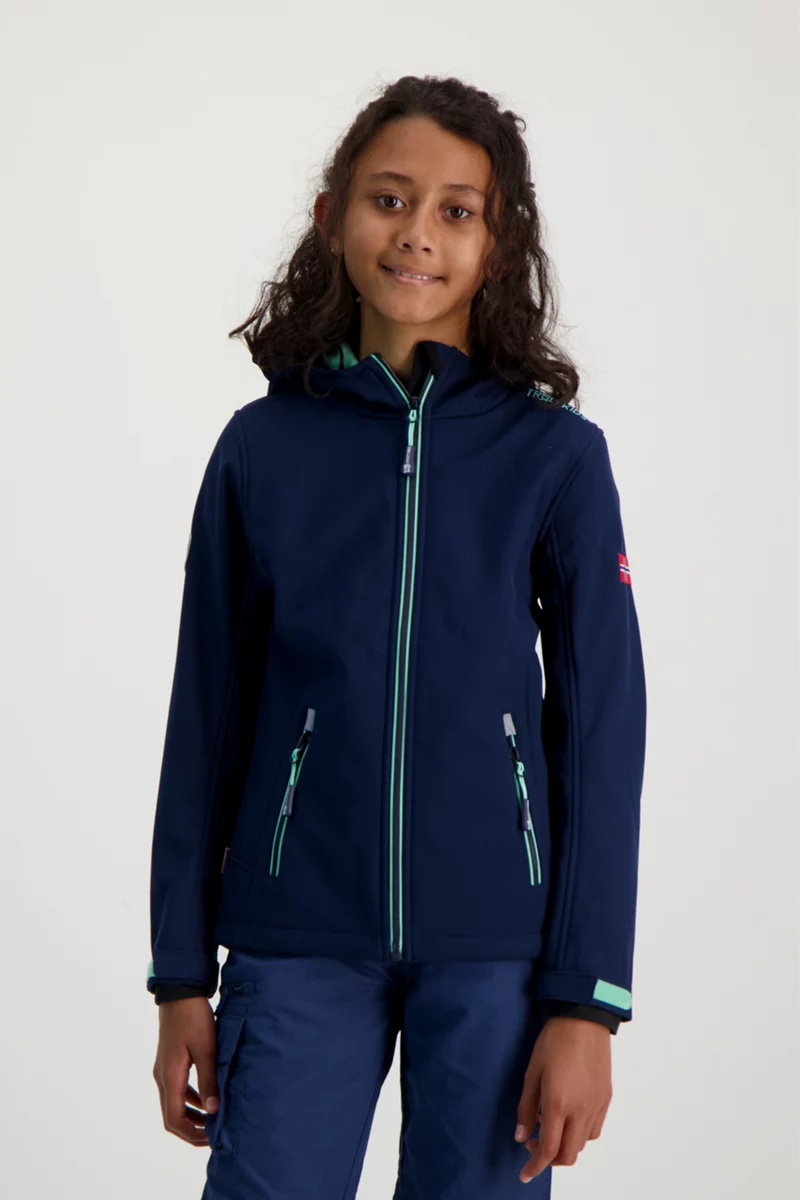 Trollkids Trollfjord Mädchen Softshelljacke