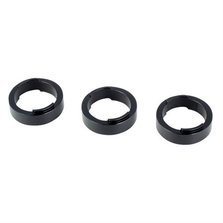 KNOCK BLOCK Spacers 3x10mm  schwarz