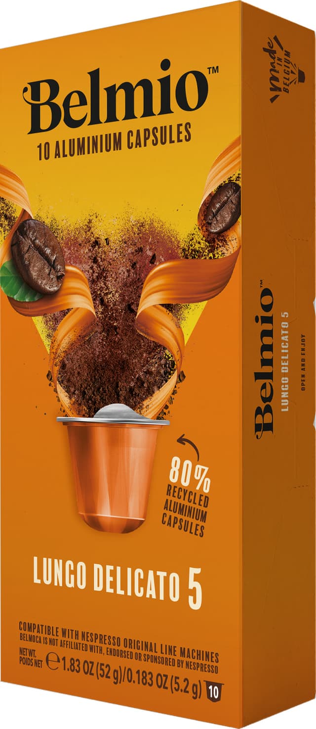 Belmio Lungo Delicato kaffekapsler til Nespresso (10 stk.)