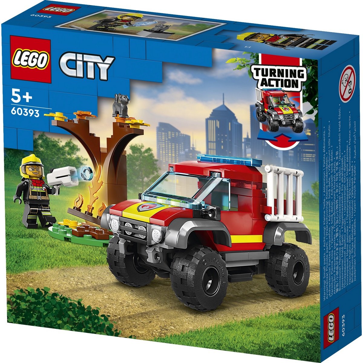 Sauvetage en tout-terrain des pompier Lego City 60393