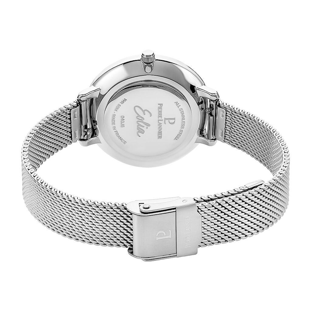 Montre Pierre Lannier Eolia Argenté