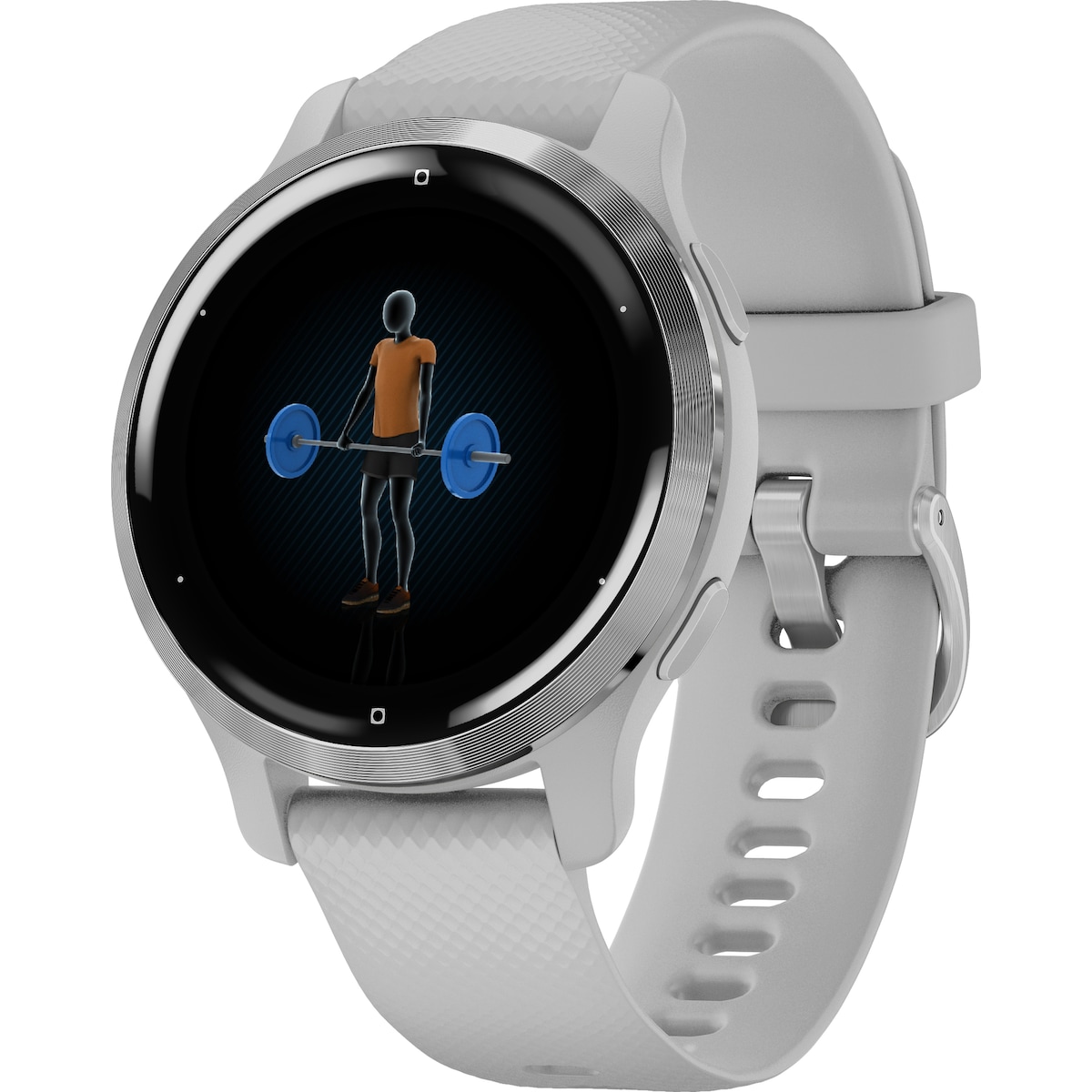Garmin Venu 2S AMOLED smartklokke (skygrå)