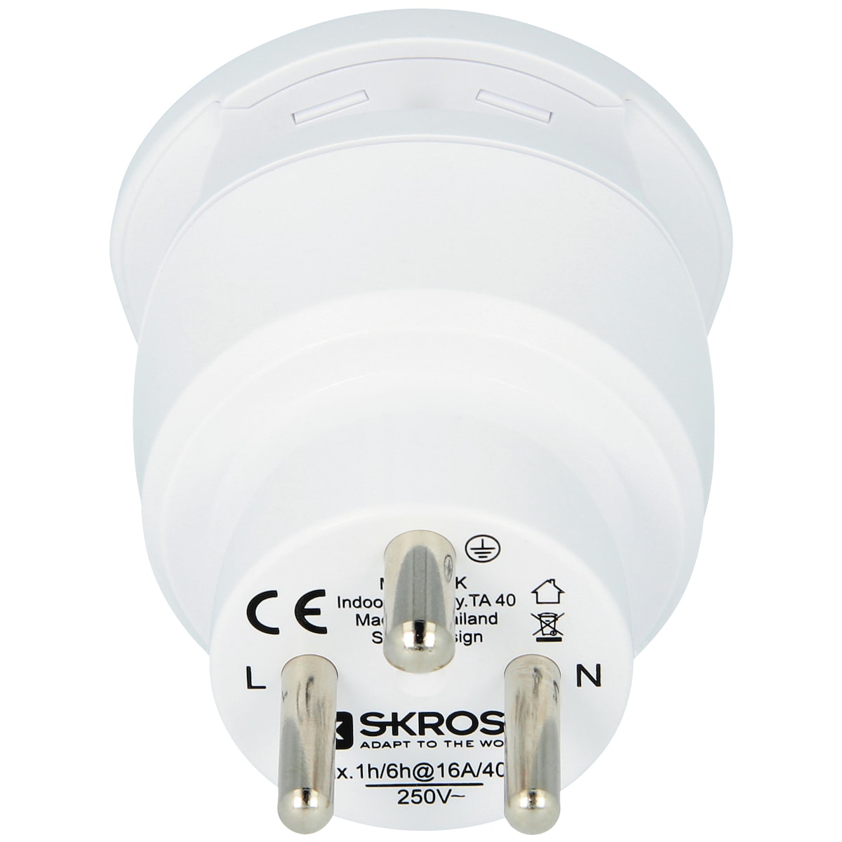 SKross Travel Adapter Combo - World-to-Denmark Earthed