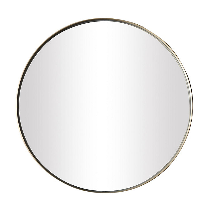 Miroir métal doré Matis Norasia ⌀60cm