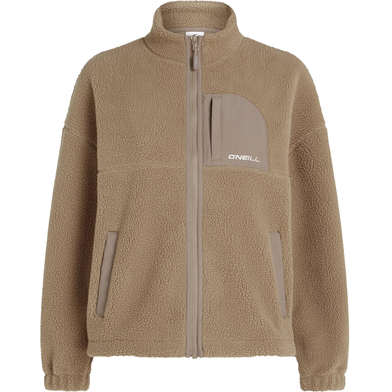 O'Neill Damen Fleecejacke HIGH PILE concrete | Midlayer & Fleecejacken | Skibekleidung | Damen | XSPO-Fashion