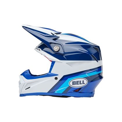 Casque cross Bell MOTO-9S FLEX MERCHANT 2025 - Bleu / Bleu