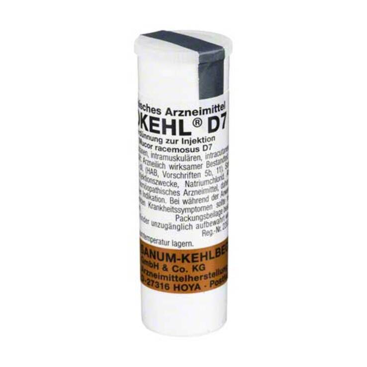 Mucokehl Ampullen D 7, 1X1 ml