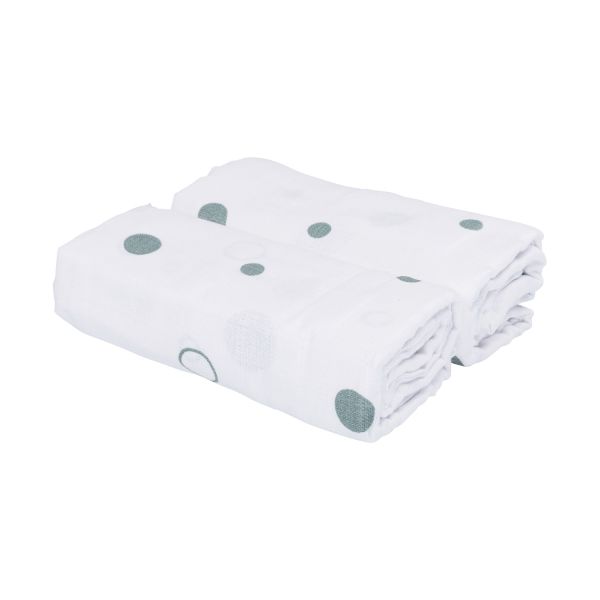 Basicline Bubble Swaddle Oker 2 Stuks